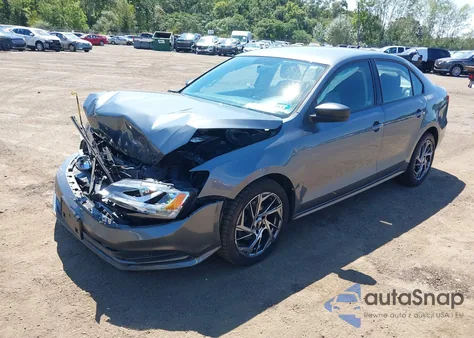 2015 Volkswagen Jetta 2.0L Tdi S из США, поврежденный, VIN 3VWLA7AJ7FM233189